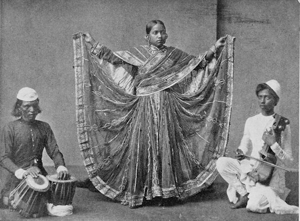 A CALCUTTA NAUTCH DANCER