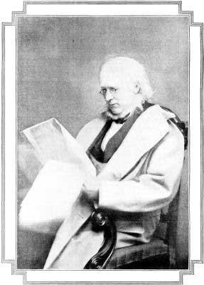 HORACE GREELEY  AT WHOSE REQUEST CARL SCHURZ BECAME THE CHIEF WASHINGTON CORRESPONDENT OF THE NEW YORK TRIBUNE IN 1865