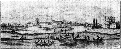 Chicago in 1820