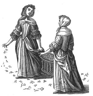 ORDINARY ATTIRE OF WOMEN OF THE LOWER CLASSES.