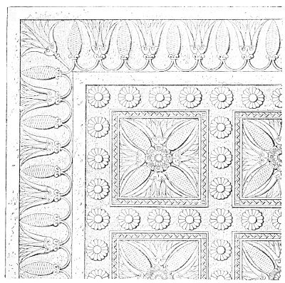 Fig. 131.—Threshold from Kouyundjik. From Layard.