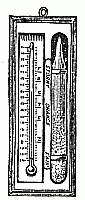 Barometer and Thermometer