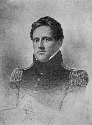 Brigadier General Winfield Scott, U.S.A., by Ingham. The original portrait was burned many years ago.