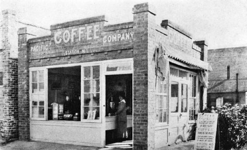 One of the Retail Coffee-Roasting Stations in Southern California