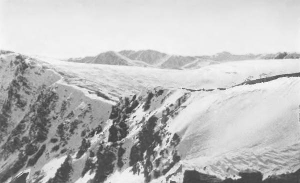 THE CREST OF THE CONTINENT IN WINTER, 13,000 FEET ABOVE SEA-LEVEL