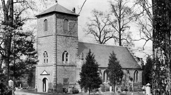 Saint Lukes Church, Isle of Wight County, Virginia  Photo by Flournoy, Virginia State Chamber of Commerce