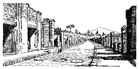 A STREET IN POMPEII.