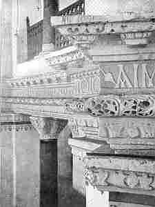 SS. Sergius and Bacchus. Portion of the Entablature.