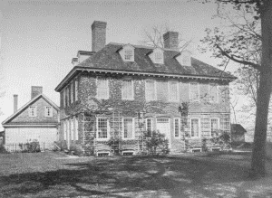 Plate IV.—Stenton, Germantown Avenue, Germantown. Erected by James Logan in 1727.