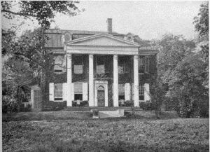 Plate XVI.—Loudoun, Germantown Avenue and Apsley Street, Germantown. Erected in 1801 by Thomas Armat; Solitude, Blockley Township, Fairmount Park. Erected in 1785 by John Penn.