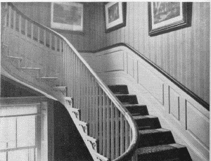 Plate LIX.—Staircase Detail, Upsala; Staircase Balustrade, Gowen House, Mount Airy.