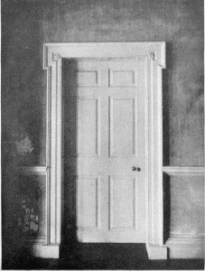 Plate LXXI.—Doorways, Second Floor Hall, Mount Pleasant; Doorway Detail, Whitby Hall.