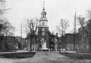 Plate LXXV.—Independence Hall, Independence Square Side. Begun in 1731.