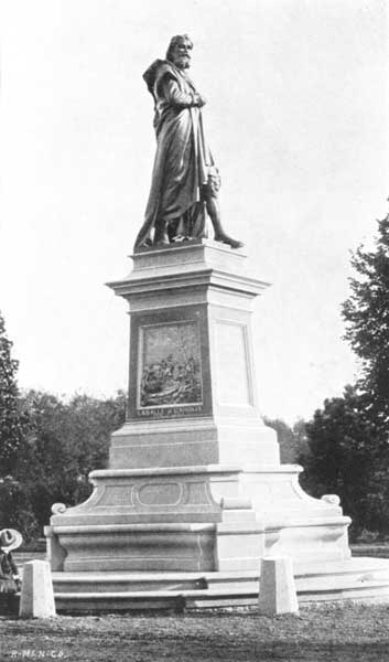 STATUE OF COLUMBUS, ST LOUIS, MO.