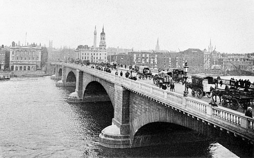 “You remember, don’t you, having the guide point out London Bridge?”—Page 86.