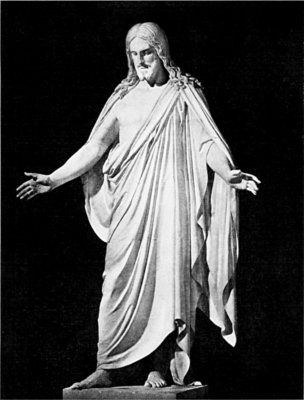 STATUE OF CHRIST, ANCIENT CHURCH OF SAN MARTINA, ROME From the Artist’s Original Cast Albert Bertel Thorwaldsen