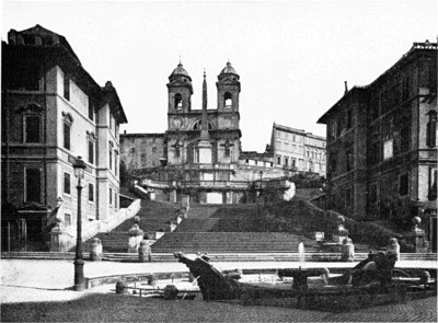 SPANISH STEPS, PIAZZA TRINITÀ DEI MONTI, ROME 