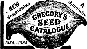 GREGORY'S SEED CATALOGUE.