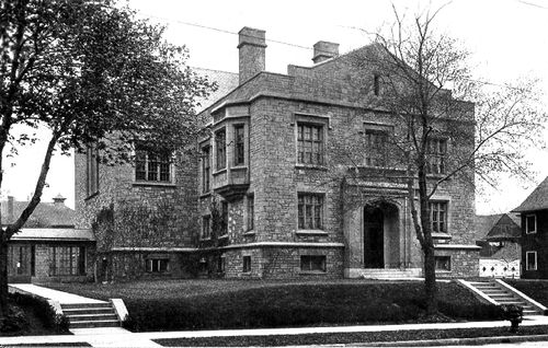 THE SUSAN B. ANTHONY MEMORIAL BUILDING  At Rochester (N. Y.) University.