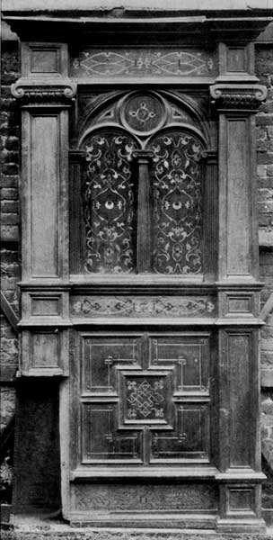 Plate 44.—Panelling from Sizergh Castle, now in Victoria and Albert Museum.