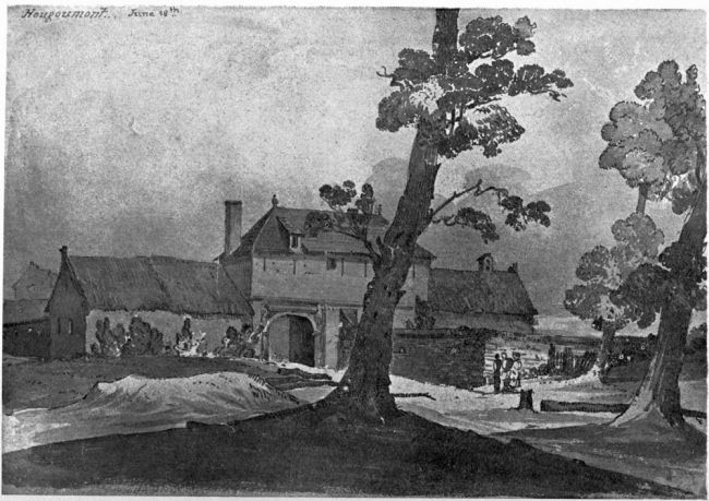 Hougoumont ... June 18th To face p. 263.