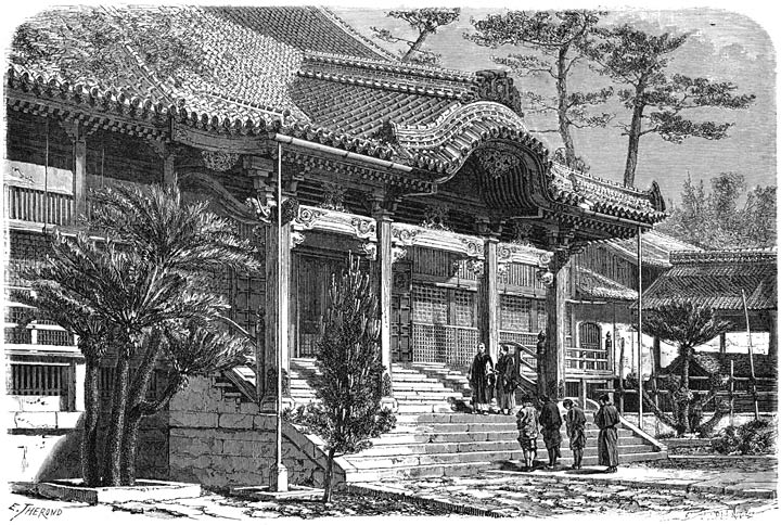 Boeddha-tempel te Nagasaki.