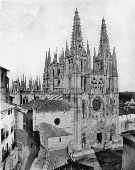 CATHEDRAL OF BURGOS West front