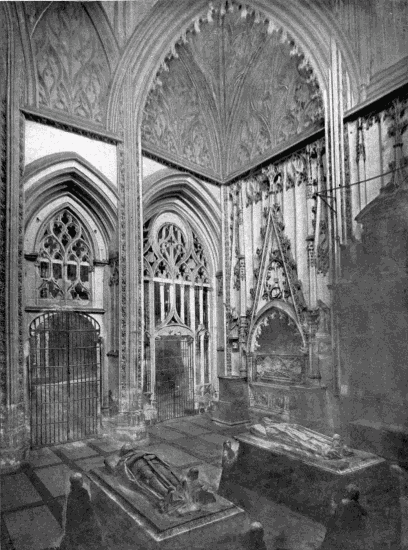 CATHEDRAL OF TOLEDO Chapel of Santiago, tombs of D. Alvaro de Luna and his spouse