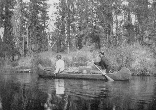 "Canoeing is the most satisfactory method of travel extant"