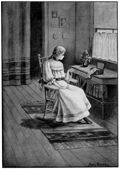 When Helen returned there was a box that had been sent across the water with some pretty laces, and a fine neck-chain and charm.