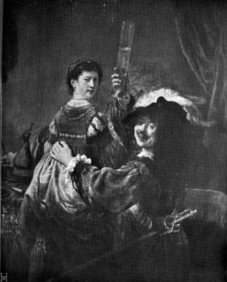 Rembrandt and Saskia