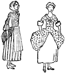 Two women of the time of George II.