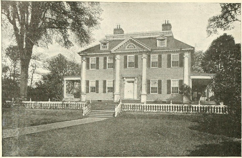 LONGFELLOW’S HOME AT CAMBRIDGE.