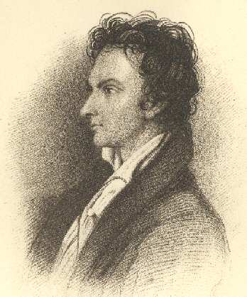 William Hazlitt.  From a crayon drawing by W. Bewick executed in 1822