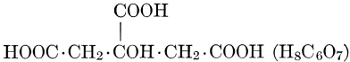 Citric Acid