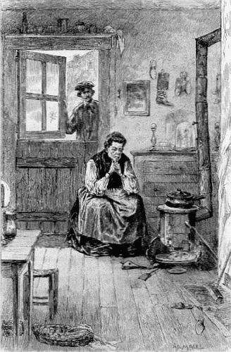 "This Individual Was Seated by the Stove" Original Etching by Adrian Marcel