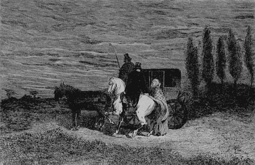 The Abduction. Original Etching by Mercier.