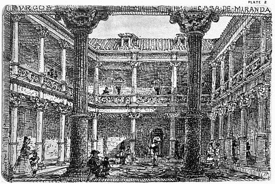 PLATE 2 BURGOS CASA DE MIRANDA MDW 1869