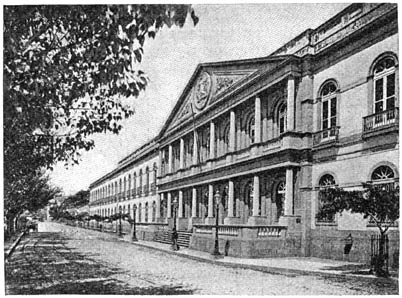 Het ziekenhuis “Misericordia” te Rio de Janeiro.