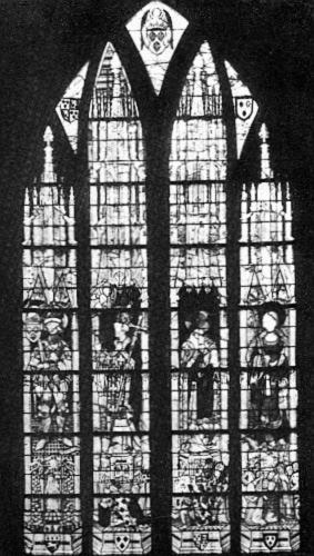 15th CENTURY “CANOPY” WINDOW, ST. LÔ.