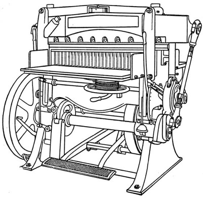 AUTOMATIC-CLAMP POWER CUTTING MACHINE