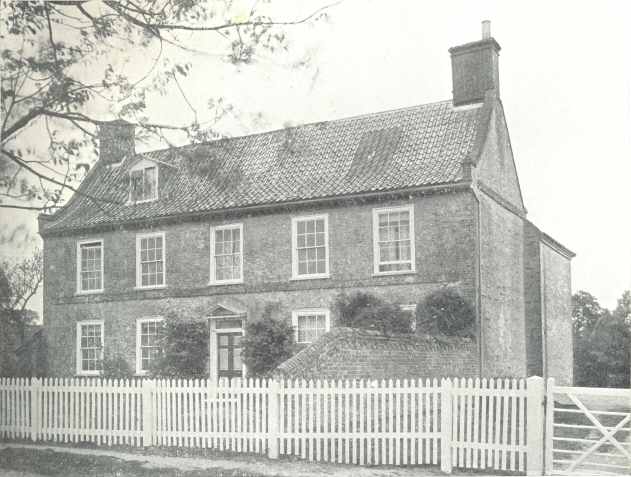 The birthplace of George Borrow, East Dereham.  Photo. H. T. Cave, East Dereham