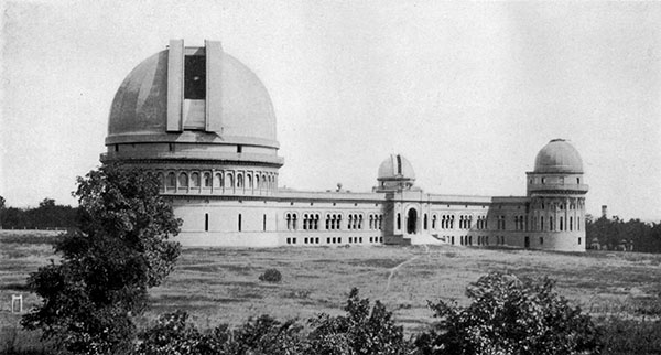 THE YERKES OBSERVATORY, WILLIAMS BAY, WIS.