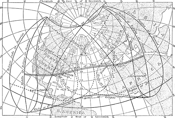 Fig. 35.—The eclipse of May 28, 1900.