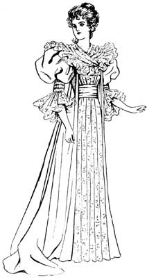 TEA GOWN, 1897.