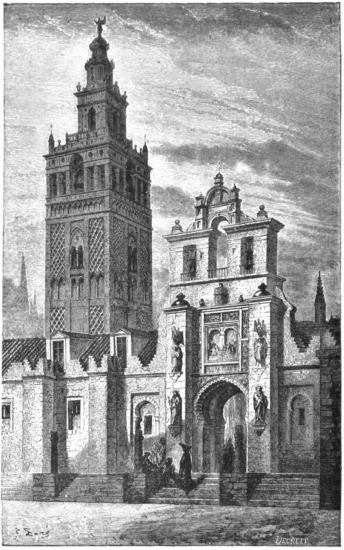 GIRALDA OF SEVILLE.  Page 197.  