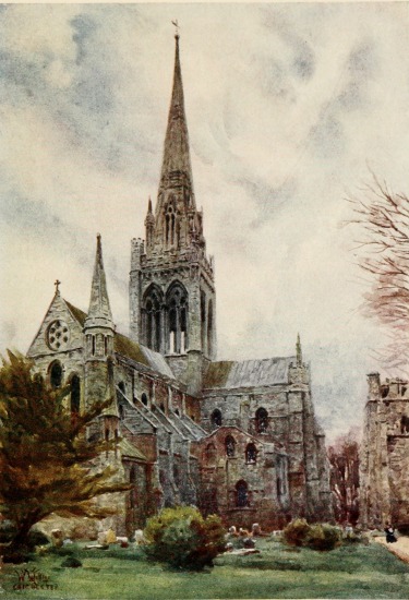 CHICHESTER  FROM THE NORTHEAST