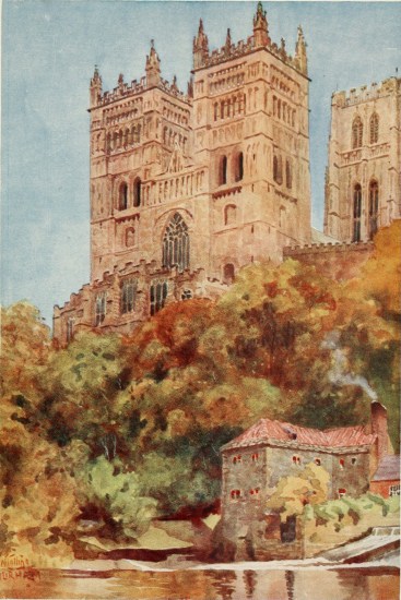 DURHAM  THE WESTERN TOWERS