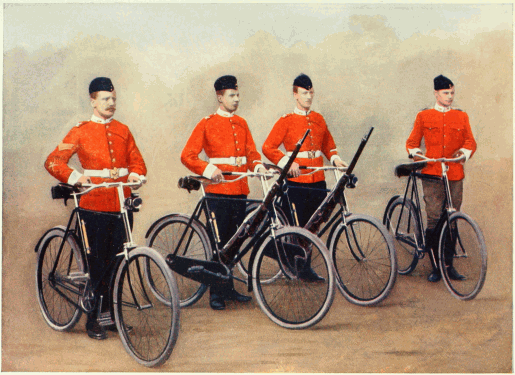 CYCLISTS-LANCASHIRE FUSILIERS.