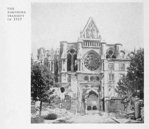 THE NORTHERN TRANSEPT IN 1919